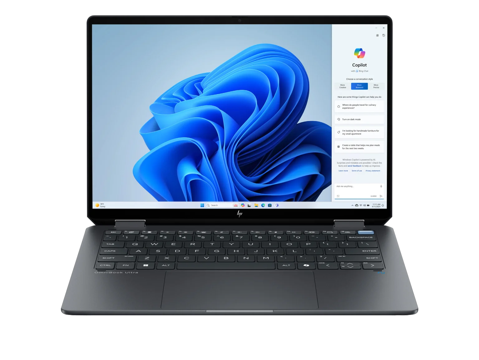 HP OmniBook Ultra Flip 14 FH0013DX – Premium AI 2-in-1 Laptop with Intel Core Ultra, 16GB RAM & 1TB SSD