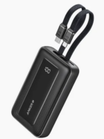 Anker 10K Power Bank 30W with Built-In USB-C & Lightning
