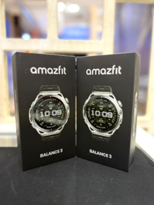 Amazfit Balance 3 Stainless Steel – Sapphire GPS Watch